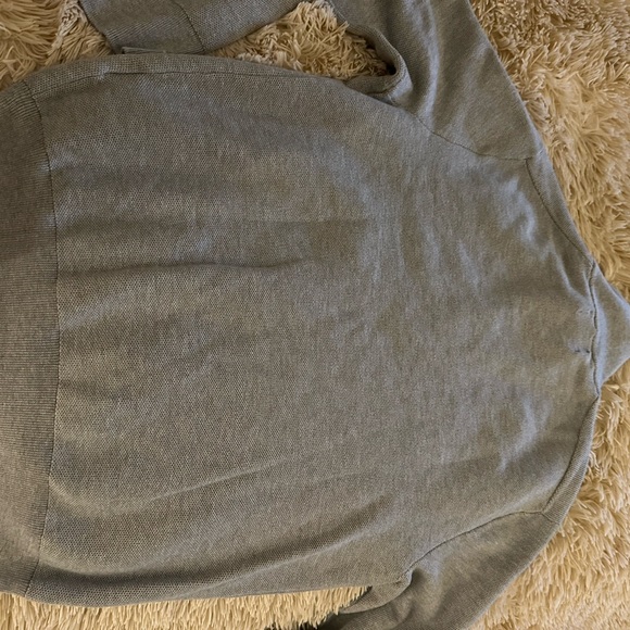 Men’s Large Polo quarter zip sweater / like new - Picture 3 of 4